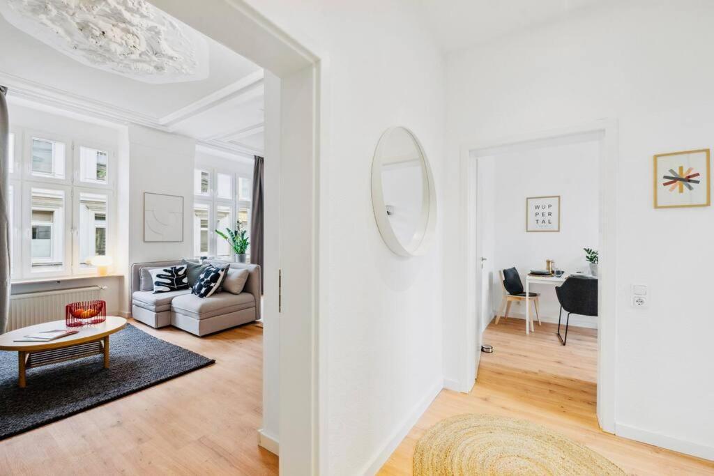 Wuppertaler Altbau-Traum Gutenberg - Naehe Dus & Dortmund & Koeln & Essen Apartment Ngoại thất bức ảnh