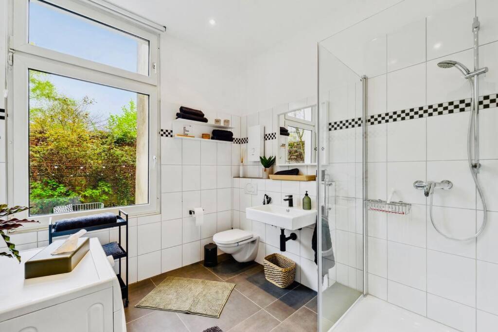 Wuppertaler Altbau-Traum Gutenberg - Naehe Dus & Dortmund & Koeln & Essen Apartment Ngoại thất bức ảnh